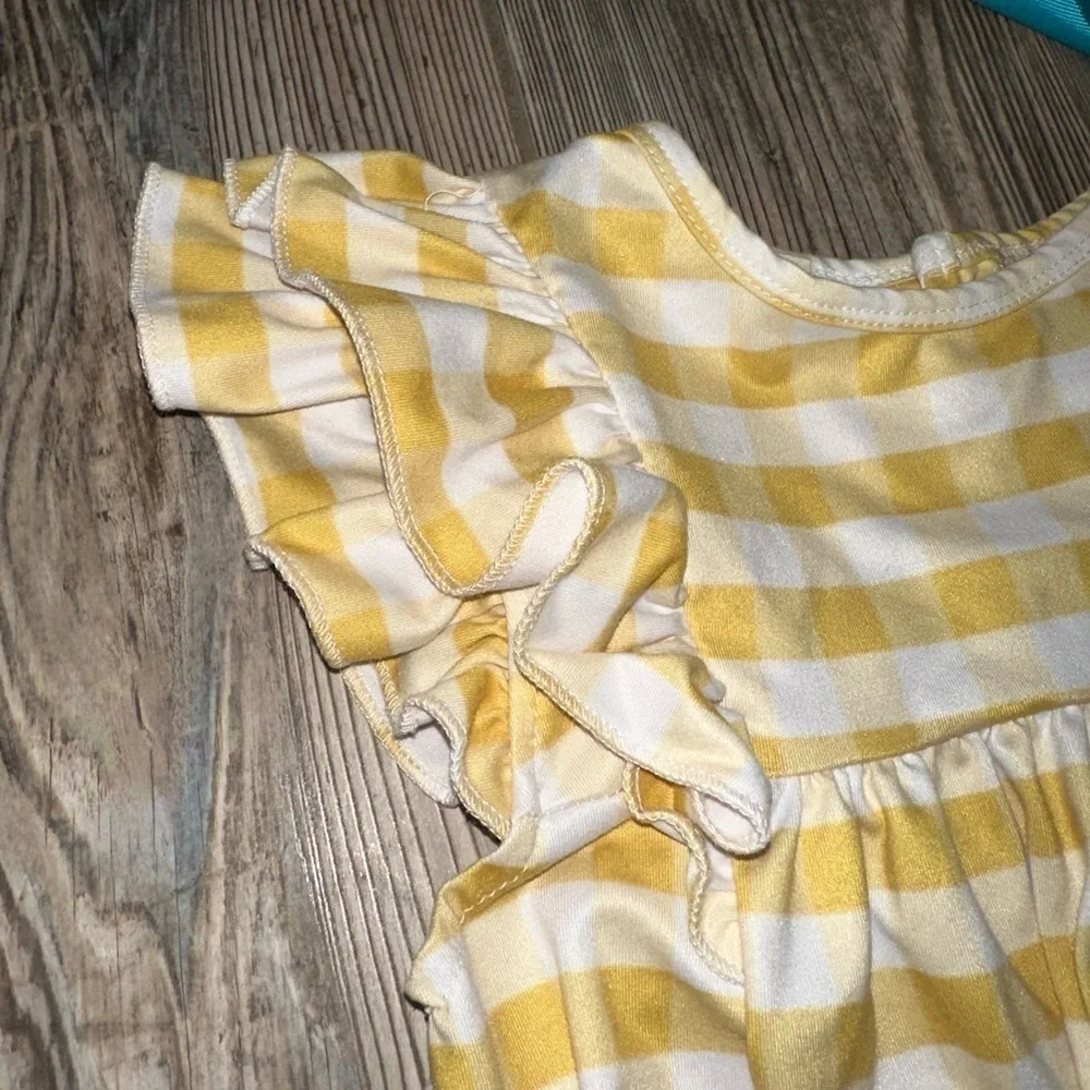 Melina & Me Ruffle Gingham Dress